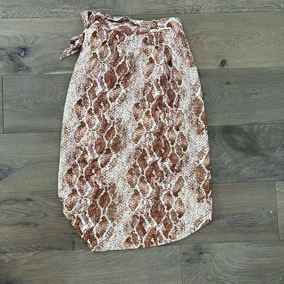 NWOT House of Harlow X REVOLVE Avani Skirt in Cinnamon Brown Size XXS - Picture 7 of 7